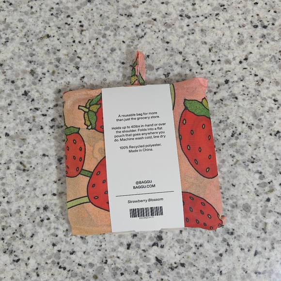 Standard Baggu (Strawberry Blossom) - Picture 3 of 5